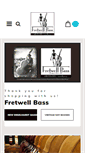 Mobile Screenshot of fretwellbass.com